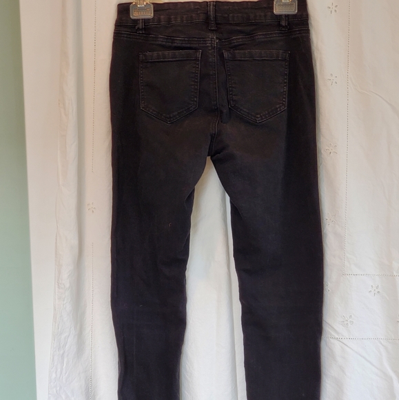 WAX Jean WOMENS Slashed Destroyed Skinny Jeans - Picture 11 of 11